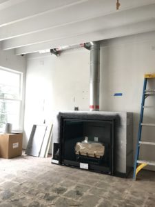 fireplace remodel